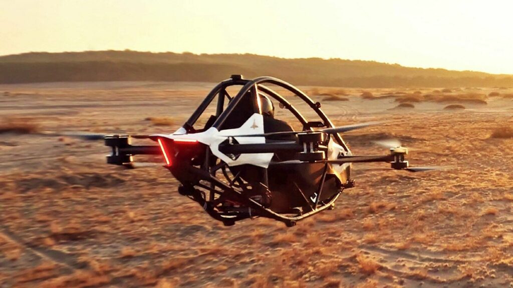 Un dron "tripulado" que te puede llevar a casa. El Jetson ONE llega desde Europa