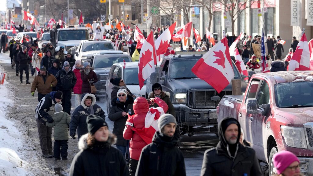 Canadá se bloquea aún más tras la ola de protestas en Ottawa