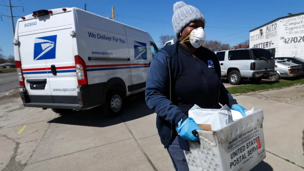 Las disputas del Servicio Postal Americano con el cambio al VE