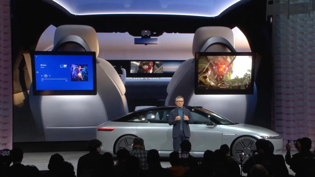 Sony y Honda presentan un nuevo modelo de coche eléctrico: Afeela